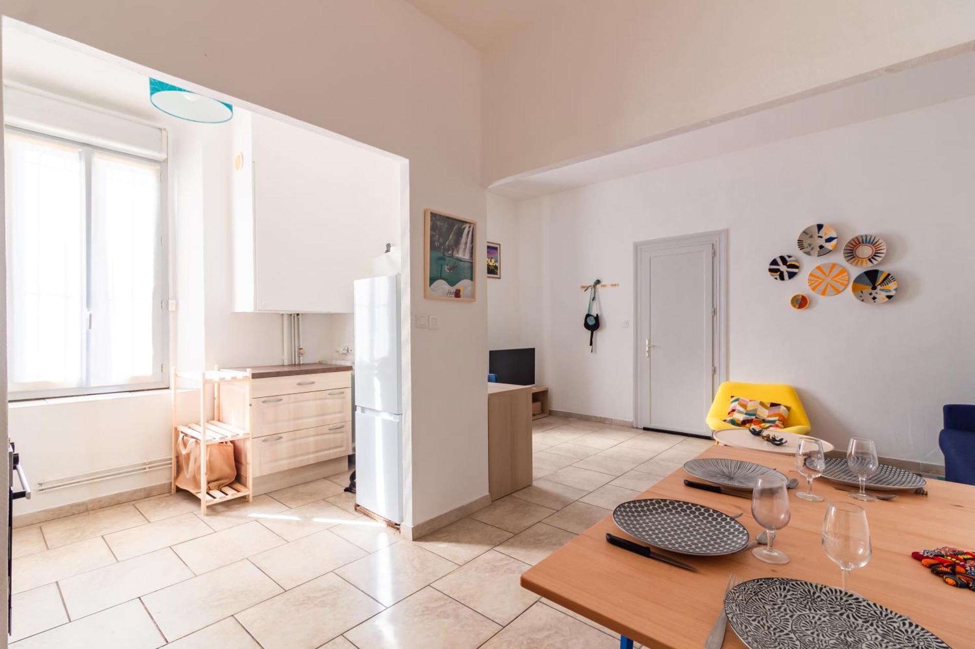 Le Cerisier Des 4 Chemins - Appt 75M² Pour 6 Apartment Carcassone Exterior photo